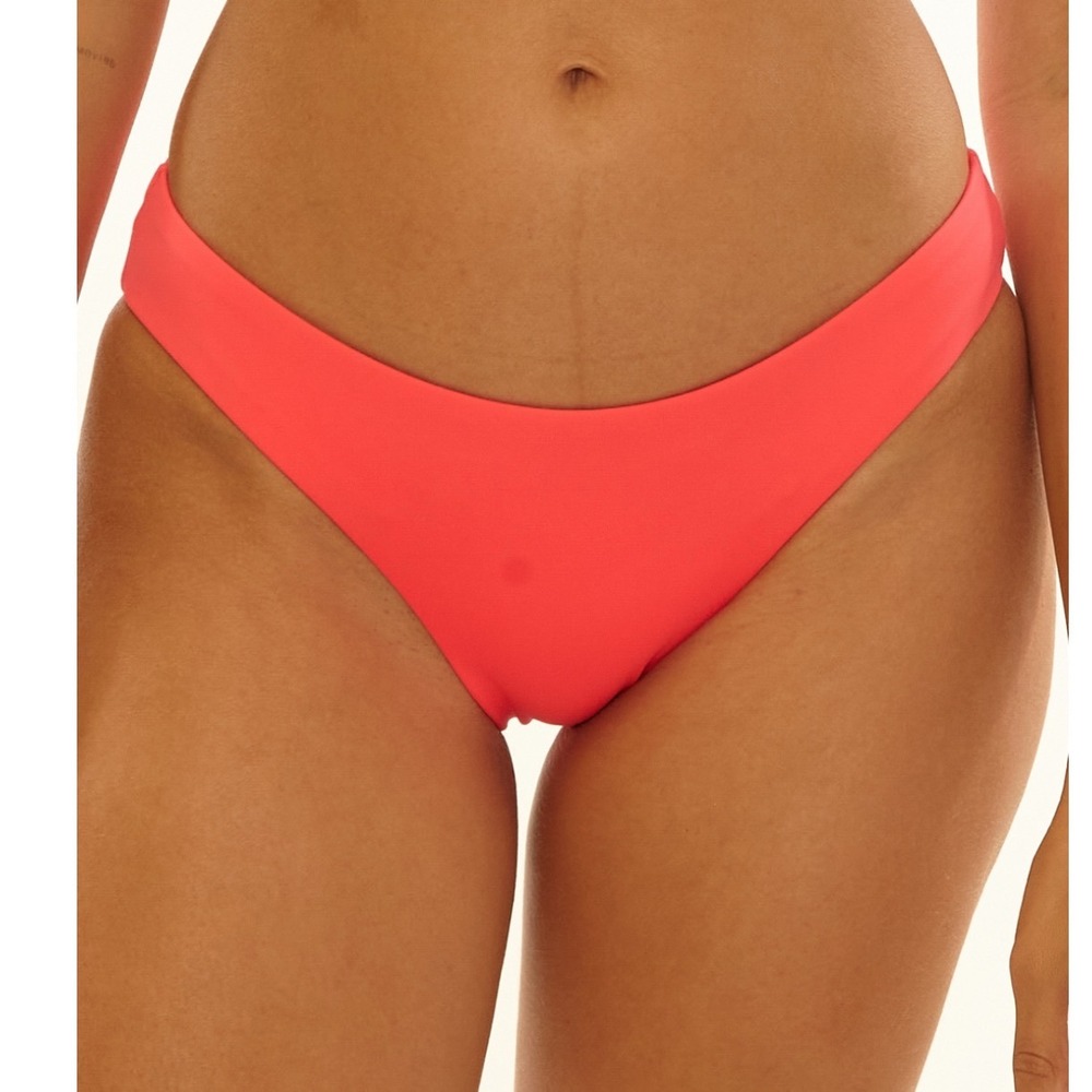 BECCA Sample Color Code Adela Bikini Bottoms, Caliente Women's Size Medium